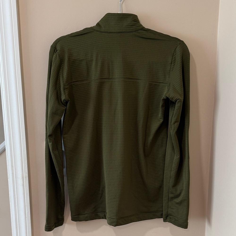 Scott Tech Jersey Green Quarter-Zip Pullover - Picture 2 of 4
